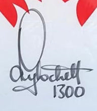 Load image into Gallery viewer, TONY LOCKETT Signed “1300 Goals” Sydney Swans Jumper Display