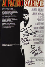 Load image into Gallery viewer, SCARFACE - AL PACINO, STEVEN BAUER, ANGEL SALAZAR, PEPE SERNA & MARK MARGOLIS Signed Photo Collage Display