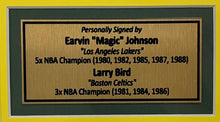 Load image into Gallery viewer, Lakers and Celtics legends signed photo display
