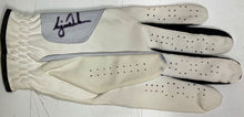 Load image into Gallery viewer, TIGER WOODS, JACK NICKLAUS, ARNOLD PLAYER & GARY PLAYER Signed Glove/Scorecard/Ball/Flag Collage Display