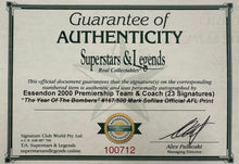 Load image into Gallery viewer, ESSENDON “The Year Of The Bombers” 2000 Premiership Team 23-Signed Limited Edition Official AFL Print Display