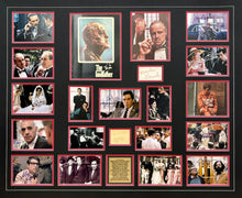 Load image into Gallery viewer, THE GODFATHER - BRANDO, DENIRO, PACINO, CAAN, DUVALL, KEATON, SHIRE, RUSSO, VIGODA, MARTINO, ROCCO, COPOLLA & PUZO Signed Photos Collage Display