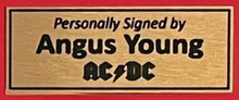 Load image into Gallery viewer, AC/DC Angus Young Signed Photo & Poster Collage Display