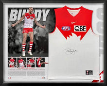 Load image into Gallery viewer, Lance Franklin 1000 goals signed jumper
