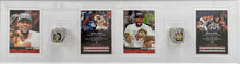 Load image into Gallery viewer, Framed LeBron James career jersey collage