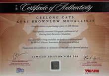 Load image into Gallery viewer, Brownlow Medallists lithograph by Geelong players