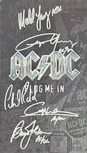 Load image into Gallery viewer, AC/DC signed song lyrics collage
