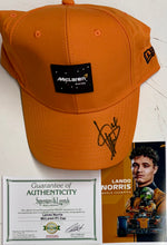 Load image into Gallery viewer, LANDO NORRIS Signed McLaren F1 Cap