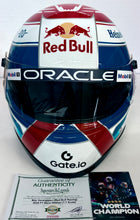 Load image into Gallery viewer, MAX VERSTAPPEN Signed 2025 Red Bull Racing F1 Helmet