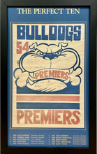 Load image into Gallery viewer, Western Bulldogs Brownlow Medallists WEG poster