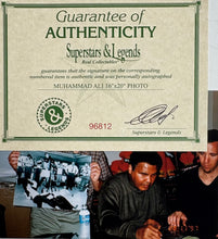 Load image into Gallery viewer, Muhammad Ali Signed “Meeting The Beatles” Photo Display