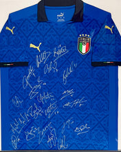 Load image into Gallery viewer, 20-Signature Italy Team Jersey Framed