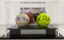 Load image into Gallery viewer, Bjorn Borg and John McEnroe signed tennis balls