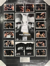 Load image into Gallery viewer, Conor McGregor signed UFC gloves display