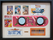 Load image into Gallery viewer, Back to the Future signed Sports Almanac and number plate