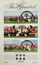 Load image into Gallery viewer, Glen Boss signed Melbourne Cup print