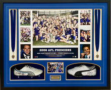Load image into Gallery viewer, Chris Judd Ben Cousins signed football boots