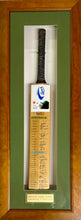 Load image into Gallery viewer, Australia v England 2002/03 Ashes Series Teams Signed Cricket Bat Display