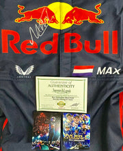 Load image into Gallery viewer, MAX VERSTAPPEN Signed Red Bull F1 Race Suit1