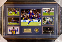 Load image into Gallery viewer, Lionel Messi Signed FC Barcelona Photo Collage Display