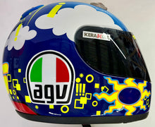 Load image into Gallery viewer, 1:1 scale helmet signed by Valentino Rossi