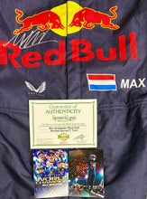 Load image into Gallery viewer, MAX VERSTAPPEN Signed Red Bull F1 Race Suit1