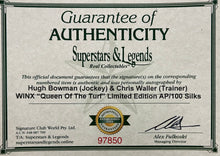 Load image into Gallery viewer, Bowman & Waller signed WINX limited edition display