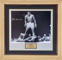 Load image into Gallery viewer, Muhammad Ali Signed “Victory Over Sonny Liston” Photo Display