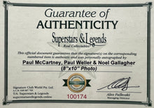 Load image into Gallery viewer, Paul McCartney autographed photo and record display