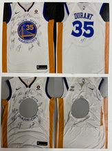 Load image into Gallery viewer, Autographed Stephen Curry jersey frame