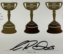 Load image into Gallery viewer, 3-Peat Melbourne Cup print display