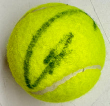 Load image into Gallery viewer, CARLOS ALCARAZ Signed Tennis Ball & Photo Collage Display