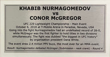 Load image into Gallery viewer, Conor McGregor & Khabib Nurmagomedov signed gloves