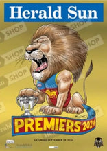 Load image into Gallery viewer, AFL memorabilia Lions 2024 premiership