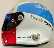 Load image into Gallery viewer, Lando Norris “McLaren F1 Team” Signed 2023 Miami F1 Race Helmet