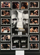Load image into Gallery viewer, Photo collage display of Conor McGregor and Khabib
