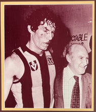 Load image into Gallery viewer, Hawks jumper with Dermott Brereton & Don Scott signatures