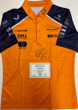 Load image into Gallery viewer, OSCAR PIASTRI Signed F1 McLaren Team Shirt