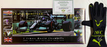 Load image into Gallery viewer, Lewis Hamilton Mercedes F1 Team Signed Race Glove