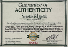 Load image into Gallery viewer, Bulldogs Brownlow Medallists 8-Signed Lithograph Display