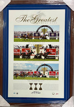 Load image into Gallery viewer, Makybe Diva signed 3-Peat print