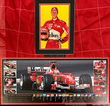 Load image into Gallery viewer, Scuderia Ferrari race suit signed by Michael Schumacher