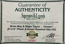 Load image into Gallery viewer, Framed Queen “Greatest Hits” photo and CD display