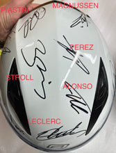 Load image into Gallery viewer, Esteban Ocon Signed 2023 F1 Full Grid Helmet 20 Signatures