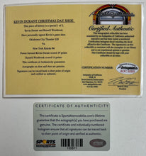 Load image into Gallery viewer, Durant and Westbrook collectible collage display