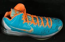 Load image into Gallery viewer, Russell Westbrook signed shoe and photo collage