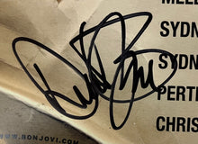 Load image into Gallery viewer, Superstars & Legends Bon Jovi signed tour collectible