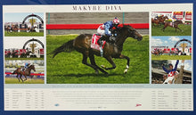 Load image into Gallery viewer, Framed Makybe Diva Glen Boss signed print with authenticity