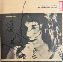 Load image into Gallery viewer, Queen members signed Rolling Stone page, unframed
