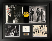Load image into Gallery viewer, The Rolling Stones Sticky Fingers signed album display